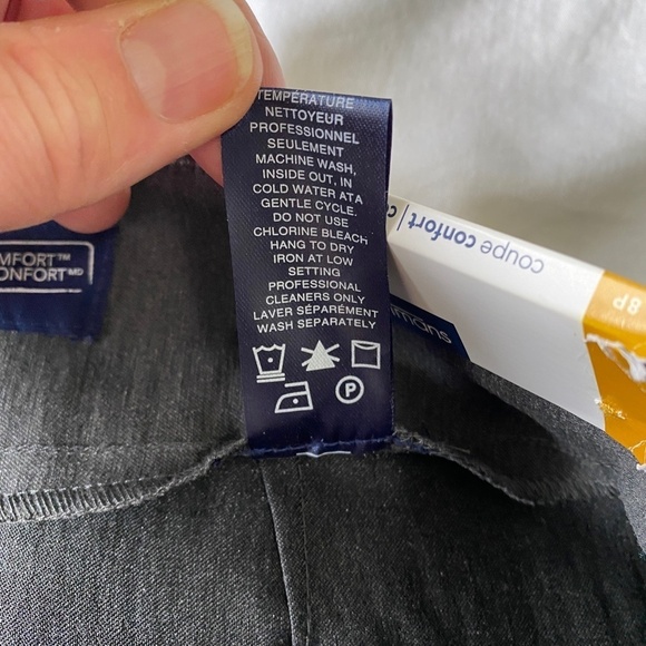 Reitman Petites Original Comfort Women's NWT‎ Gray Bootcut Dress Pants Size 8P - Picture 9 of 14